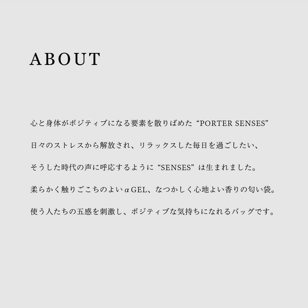 吉田カバン PORTER SENSES BACKPACK ポーター センシズ バックパック 672-27800