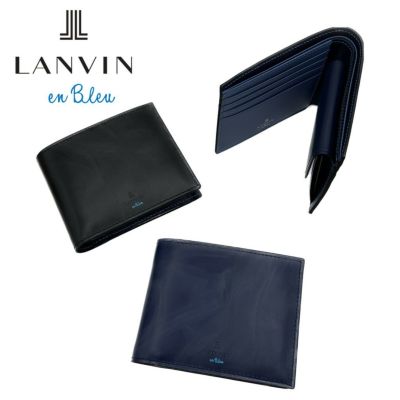 正規取扱店】 LANVIN en Bleu ランバンオンブルー 二つ折り財布 523613