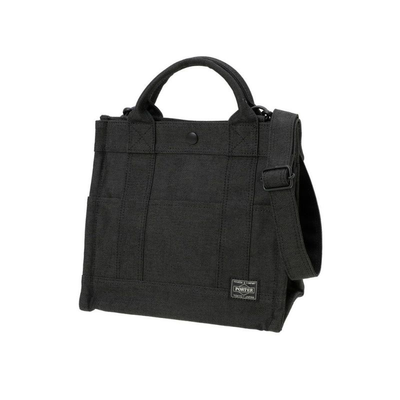 バッグ PORTER SMOKY 2WAY SHOULDER BAG BLACK PORTER: Smoky 2Way Shoulder Bag | DSMG E-SHOP