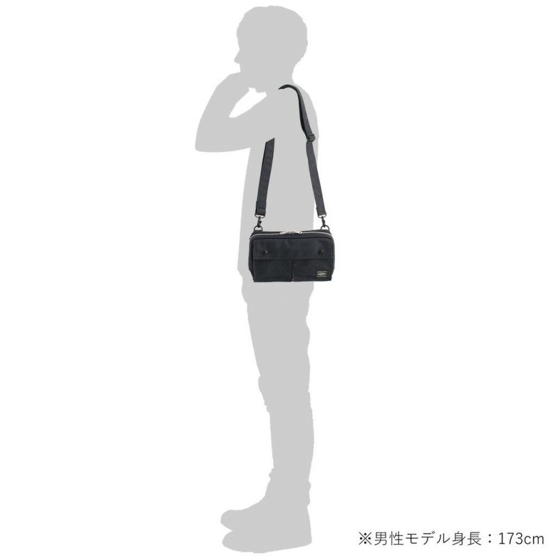 ✨極美品✨【PORTER】 スモーキー ショルダーバッグ 2Way 現行品 ポーター スモーキー 2WAYショルダーバッグ 592-26369 PORTER