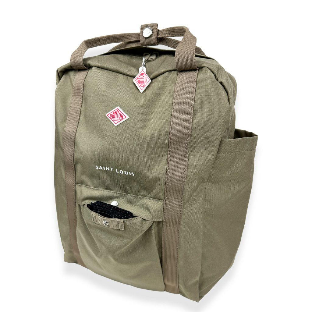 正規取扱店】 ダントン CORDURA CANVAS SQUARE RUCKSACK〈SAINT LOUIS