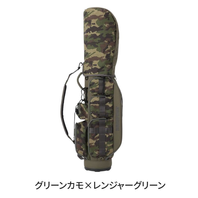 ブリーフィング　カートタイプ　キャディバッグ　ピーコックグリーン ブリーフィング カートタイプ キャディバッグ ピーコック