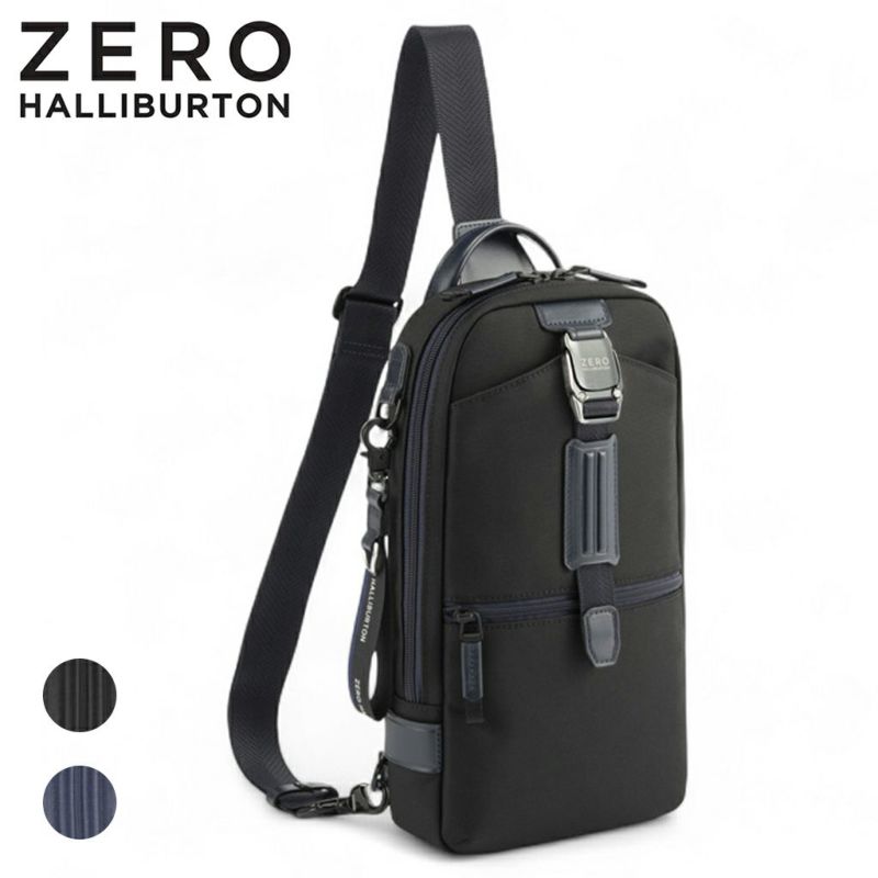 【極美品】ZERO HALLIBURTON ゼロハリバートン ハンドバッグ 正規取扱店】 ゼロハリバートン Medium Sling Bag 81514