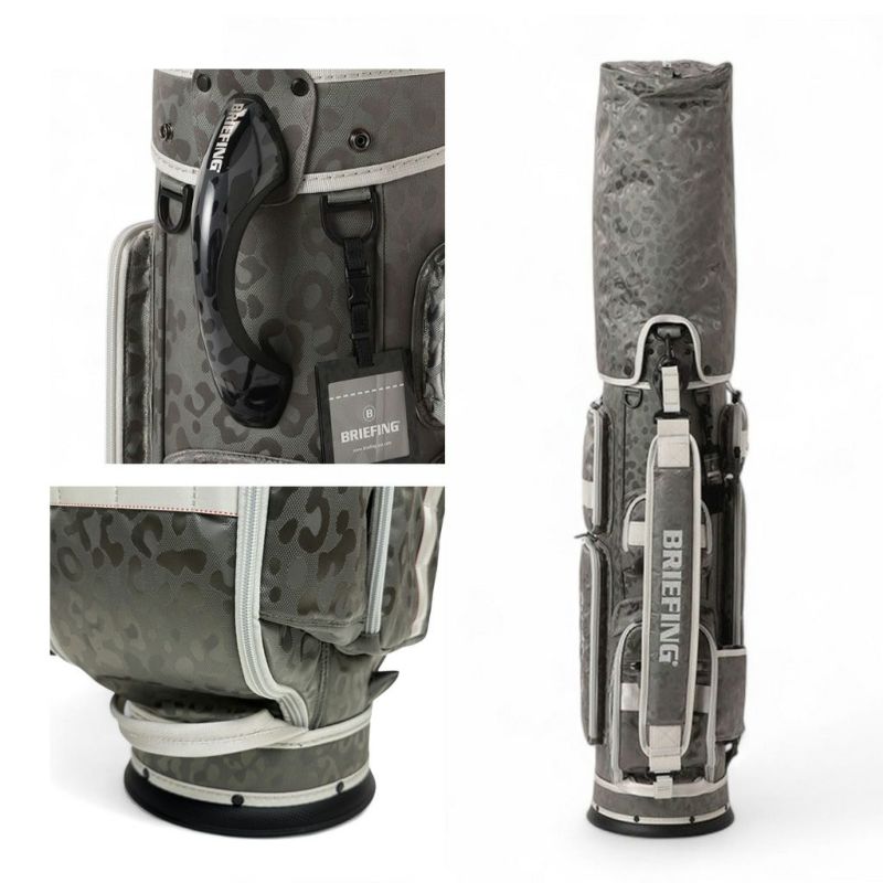【新品未使用 】BRIEFING ブリーフィング CR-6#03 レオパード BRIEFING（ブリーフィング） バッグ キャディバッグ CR-6 #03 ゴルフ