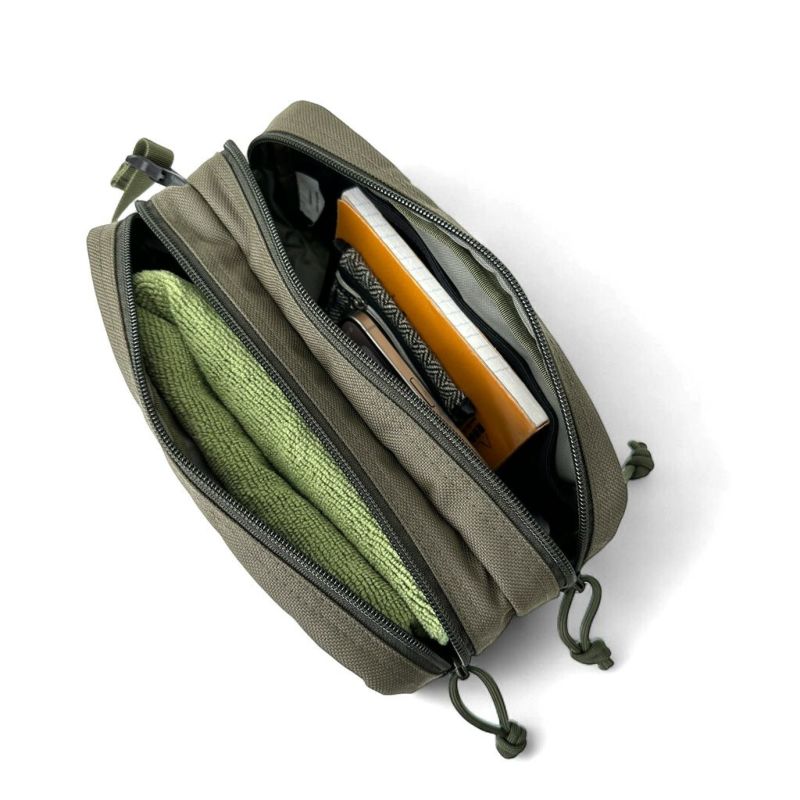 正規取扱店】 ブリーフィング DOUBLE ZIP POUCH STD brg253g24